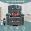 Fauteuil de massage électrique Power Lift, adapté aux personnes âgées, avec fonctions de chauffage et de vibration, avec USB, peut être utilisé pour s'allonger-125093538
