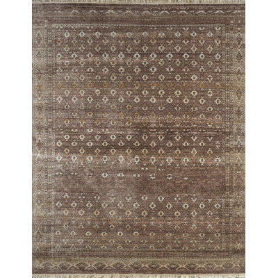 Transitional, Vintage One-of-a-Kind Rectangle 8'11" X 12 Hand Knotted Area Rug