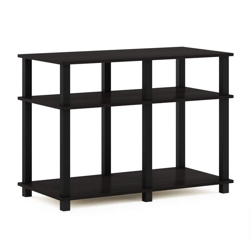 Limara Unfinished TV Stand for TVs up to 40", Espresso/Black