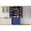 Garde-manger de ferme, armoire haute autoportante avec tablettes réglables, tablettes de porte et tiroirs pour un rangement efficace-1766546377