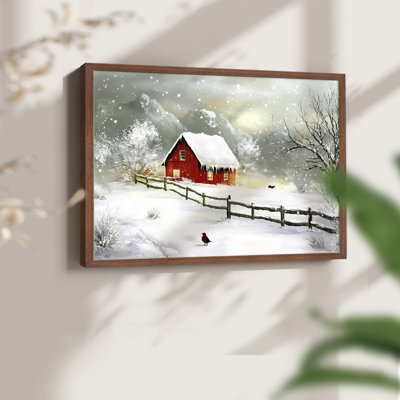Art de Noël - Dccccxviii - reproduction encadrée - réarmable