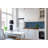 Impressions Random Sized Straight Edge Glass Mosaic Tile-75903879