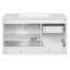 Meuble-lavabo mural 36 po avec 2 tiroirs et tablette réglable-253692212