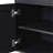 Farmhouse Storage Cabinet With 4 Solid Wood Gourd-Shaped Legs, Modern Kitchen Pantry Cabinet With Adjustable Shelves, 5 Tier Bookshelf With Drawer For Living Room, Black-1601944160