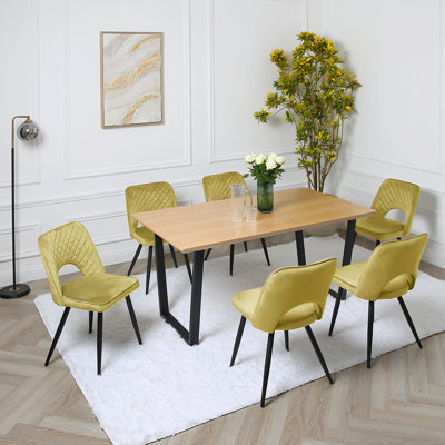 Asfand 6 - Person Dining Set