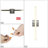 Modern 1-Light Dimmable LED Vanity Light