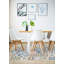 Alcia Vinyl Machine Printed Area Rug-297215321