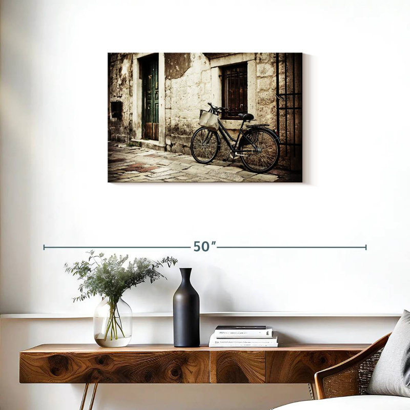 Mehar Bicycle Delivery, 20" H x 30" W
