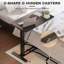 Table de lit réglable et mobile Kristee avec roulettes cachées-2125757468-2125757471