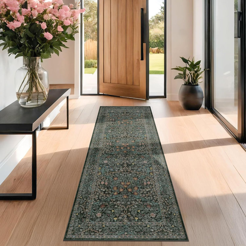 Tapis de couloir de cuisine lavable antidérapant, Tapis de couloir 2 pi x 7 pi