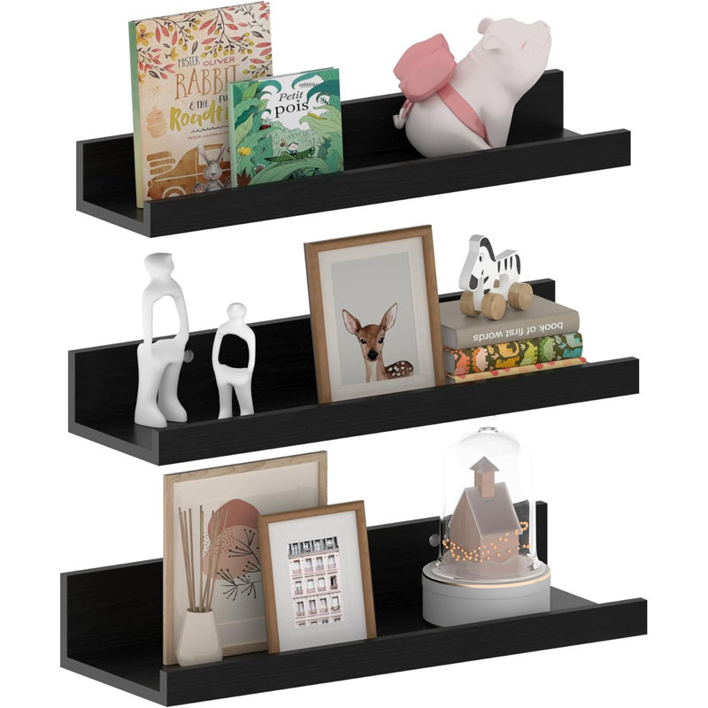 Floating Shelf, Black