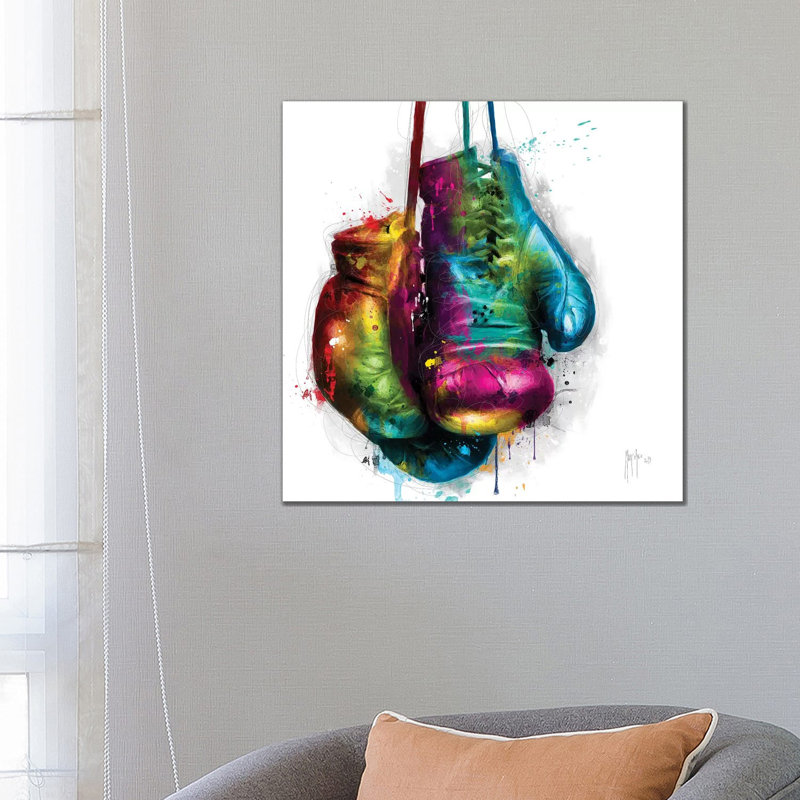 Boxing by Patrice Murciano - Wrapped Canvas Painting, 66.04 cm H x 66.04 cm W