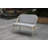 Cato 44.13'' Wide Rectangle Aluminum Loveseat-1178323273