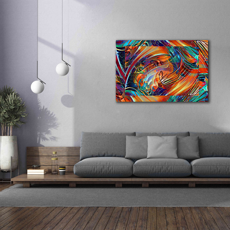 «Musical Glass and Musical Glass 3» par David Manlove, estampe numérique sur toile, H 40 po x l 60 po x P 1,5 po