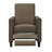 Tashira Home Theater Recliner, Upholstered armchair, Small Recliners for Small Spaces, Push Back Recliner-1908958714
