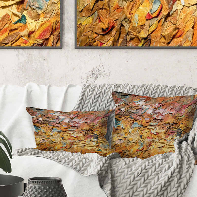 «Terracotta Bliss Texture Abstract I», reproduction de peinture abstraite