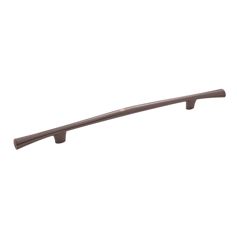 Olivet 12" Center to Center Arch Pull, Oil-Rubbed Bronze Highlighted, 12"