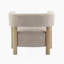 Fauteuil d'appoint rembourré Boucle-100205299