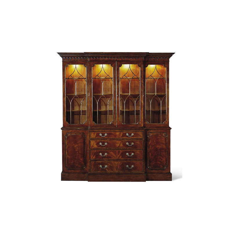 Scarborough House Solid Wood Lighted China Cabinet