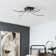 Lizetta 4-Light Wi-Fi Smart LED Semi Flush Mount with Remote Control