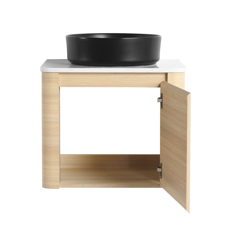 Wall Mounted Single Double With Stone Top