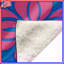 Couvertures florales bleues-133503605