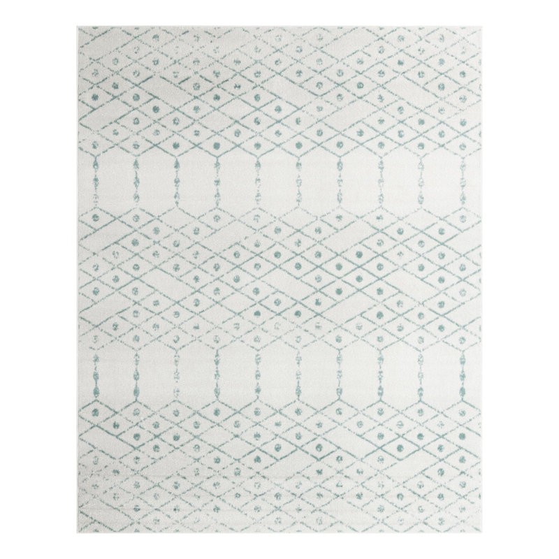 Igon Geometric Indoor Rug, Rectangle 7'10" x 10'