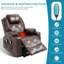 Fauteuil inclinable ergonomique 34 po en similicuir-1501847330