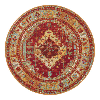 Indoor/Outdoor Traditional Area Rug