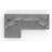  Ocossio Ultra-Plush Fabric Sectional-2000206031-2000206018