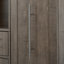 Buffet autoportant avec huche, grande armoire de rangement pour garde-manger avec armoire latérale coulissante, tablettes de porte et tiroir-2010412955