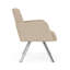 Chaise d'invité pivotante en acier Willow-118658137-56005112