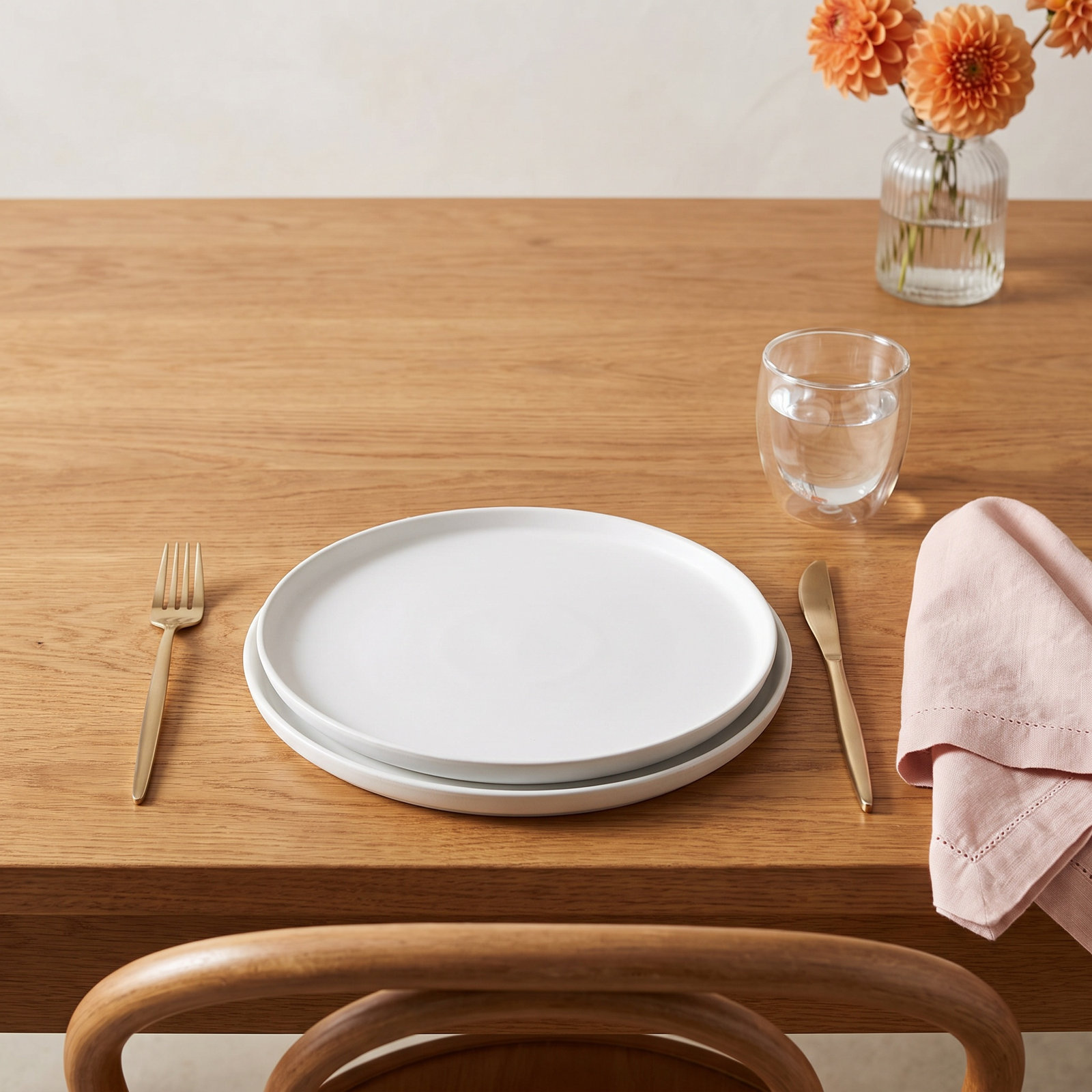 Neo Stoneware Vit Dessert Plate, 8.46" (Set of 6)