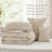 Bedsure Pinch Pleat Comforter Set Boho Bed-in-A-Bag Bedding Set with  Pillowcases for All Season-105529502-105529480