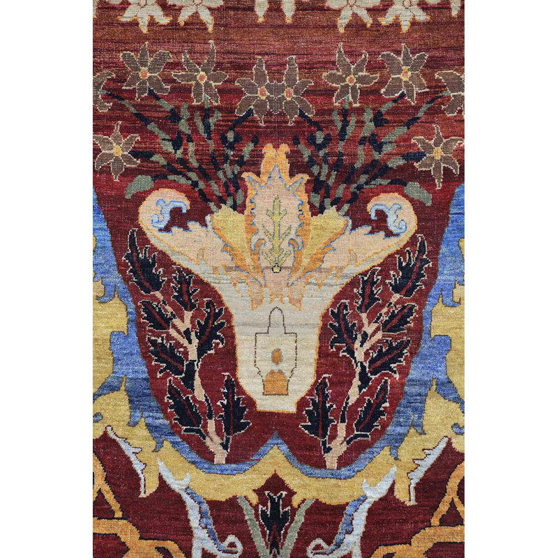 Silk Treasures One-of-a-Kind Oval 7'11" X 9'4" Area Rug