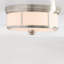 Plafonnier encastré 2 lumières 13,5 po Alyvia-21223002