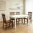 Solid Wood Space Saving Kitchen Dining Set-1432970625