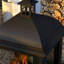 Foyer d'extérieur au feu de bois 40,2 "H x 26" en fer