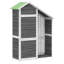 Geinbow 3 ft. W x 2 ft. D Wooden Overlap Apex Tool Shed-1099560010