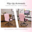 Chaise de bureau pivotante 25,6 po-1791967591