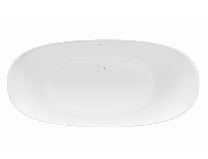 Lucia Air Bath Tub, Matte White