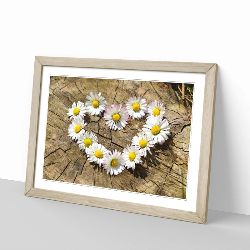 Single Picture Frame Print, Oak