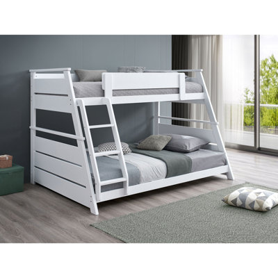 Reeder White Filip Over Full Bunk Bed