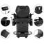Fauteuil inclinable massant en simili-cuir-1153156747