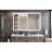 60X40 Inch Oversized LED Bathroom Mirror Wall Mounted Mirror With 3 Color Modes  Aluminum Frame Large Wall Mirror For Bathroom