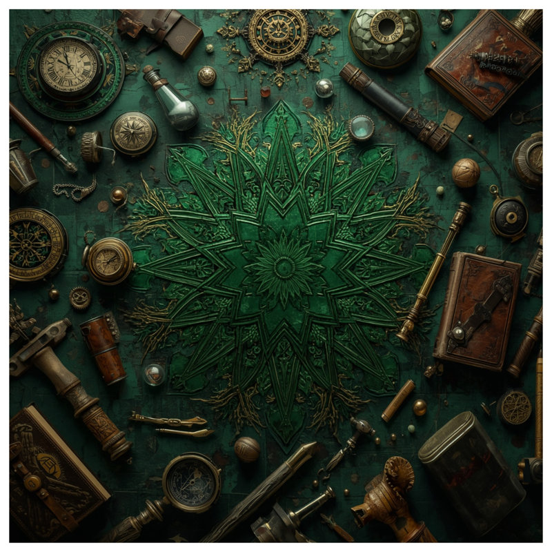 Rideaux de douche Steampunk Compass, L 70 po x H 84 po