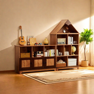 Bibliothèque créative de style italien