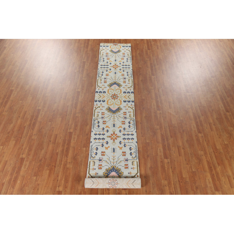 All-Over Traditional  Runner Rug 3x16