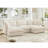 Slipcovered U Shape Sectional Deep Seat Sofa, Comfy Cloud Couch With Modular Design And Removable Covers For Living Room, Apartment-1837909444