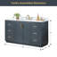 Meuble-lavabo simple l 60 po Gazsi-1593183782